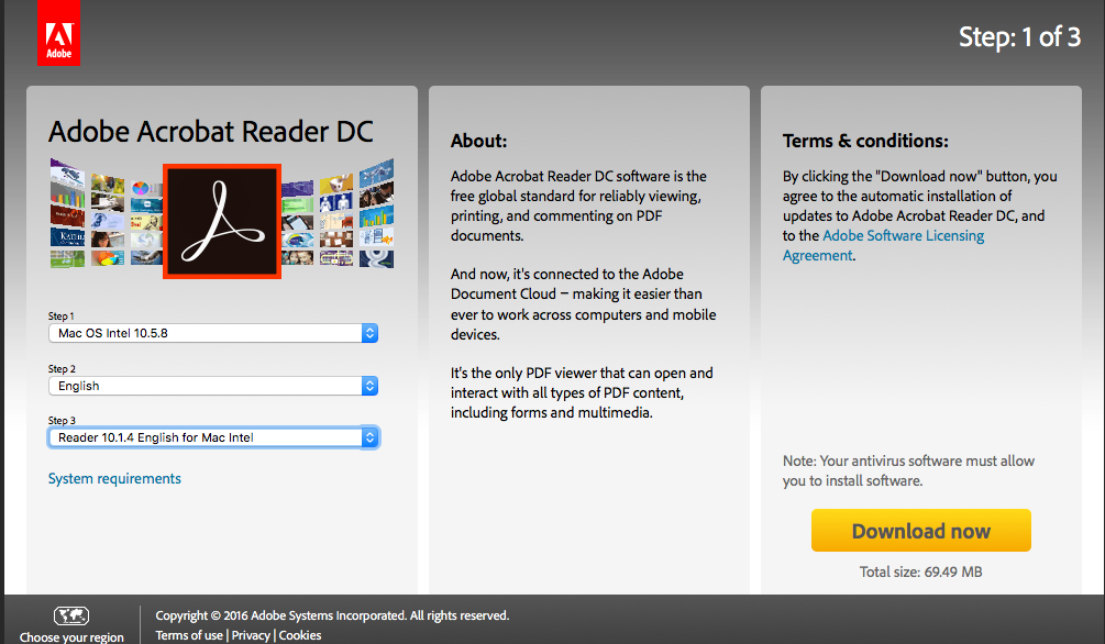 Adobe Reader For Mac Os X 10.9